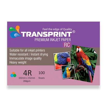 Picture of TRANSPRINT PREMIUM INKJET PAPER RC 4R