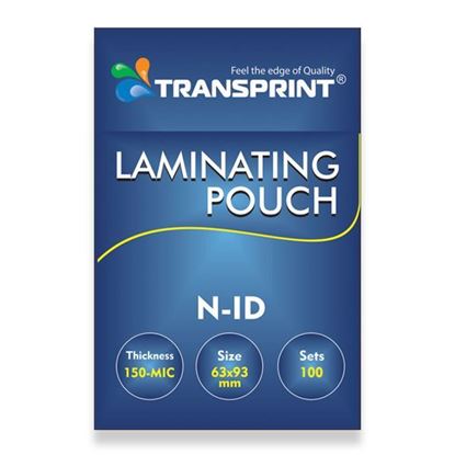 Picture of TRANSPRINT LAMINATING POUCH N-ID 150-MIC