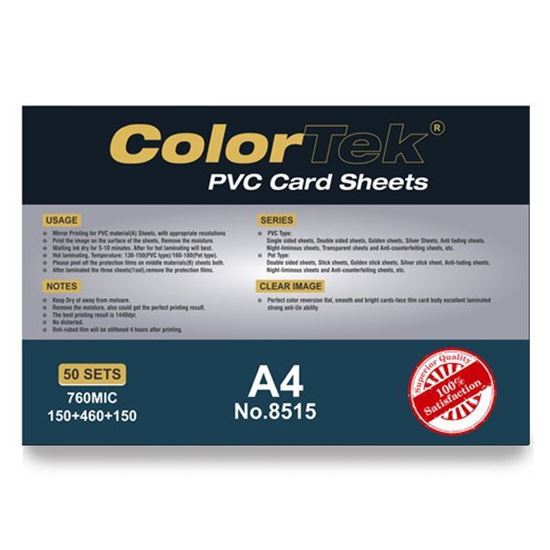 Picture of COLORTEK PVC CARDS SHEETS
